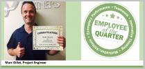 Raleigh/Durham IT Project Engineer Named Employee Of The Quarter